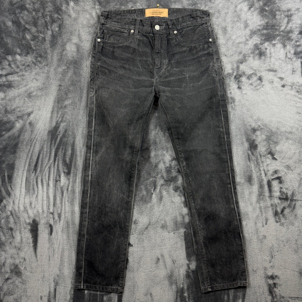 Levi's Made & Crafted Tack Slim Jeans Mens 29 Black USA Made 05081-0097